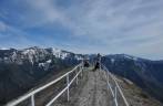 Mirante no alto da Moro Rock, no Sequoia National Park, na Califórnia - EUA